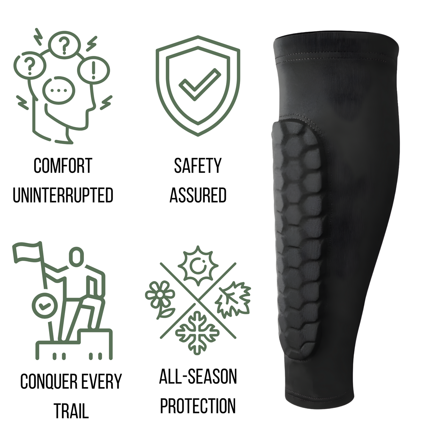 TitanX™ ShinShield Trail Armor